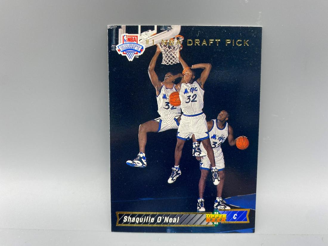 1992-93 Upper Deck Shaquille O' Neal RC #1 - Draft Pick (1 of 2)