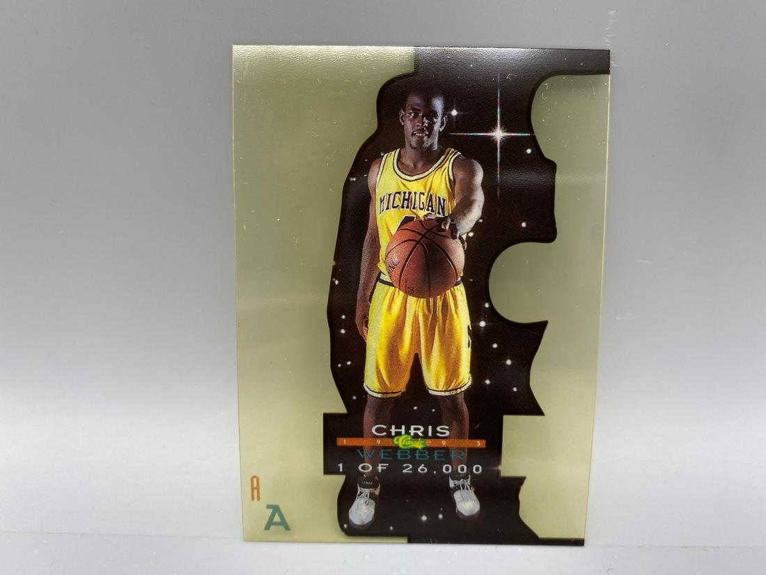 1993-94 Classic Chris Webber RC Acetate Insert (1 of 2)