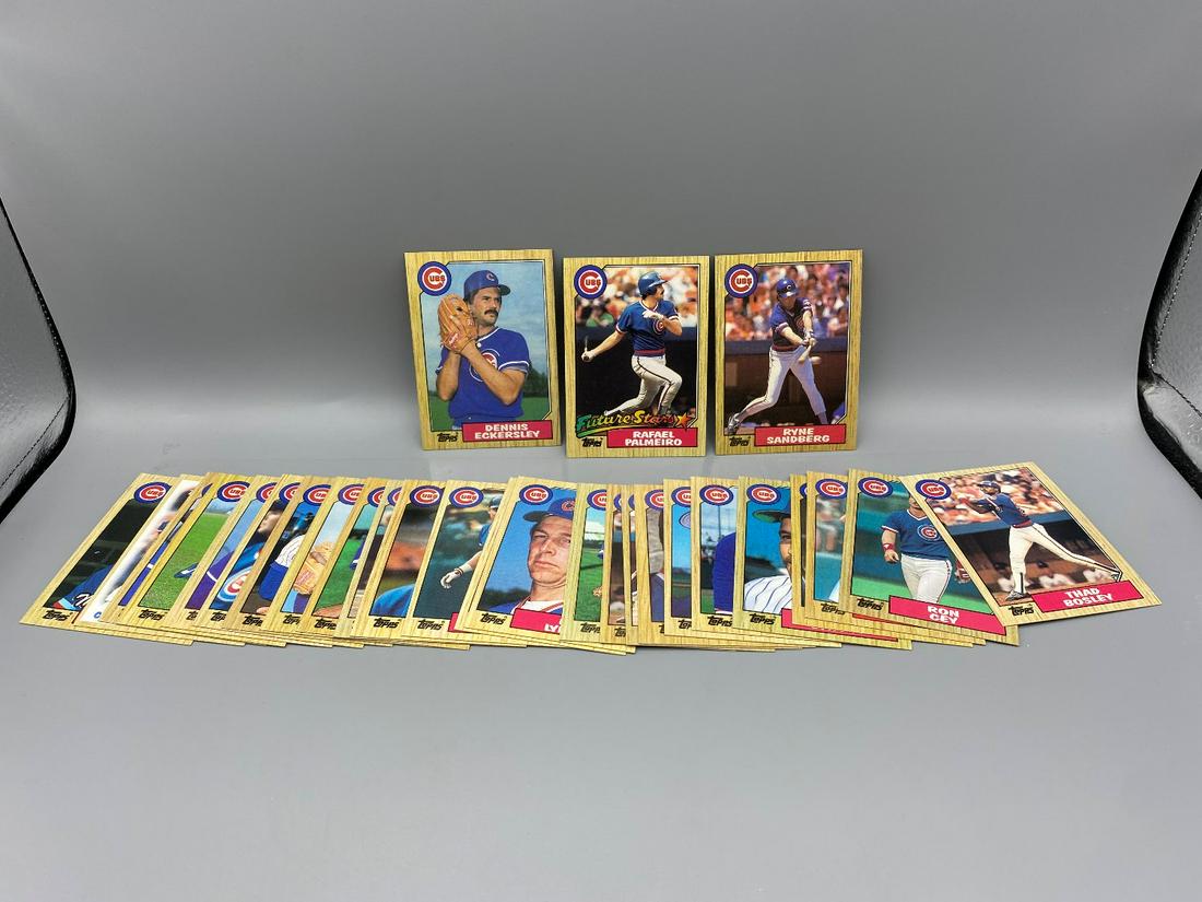1987 Topps Chicago Cubs Team Set - Rafael Palmeiro RC (1 of 1)