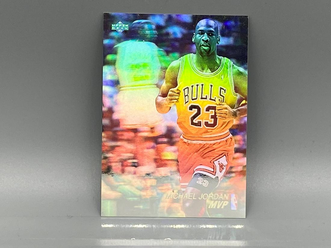 michael jordan upper deck hologram