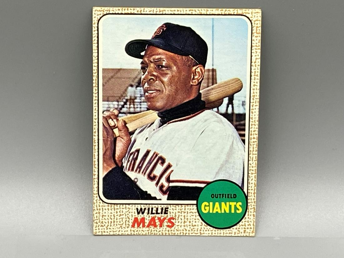 1968 Topps Willie Mays #50 (1 of 3)