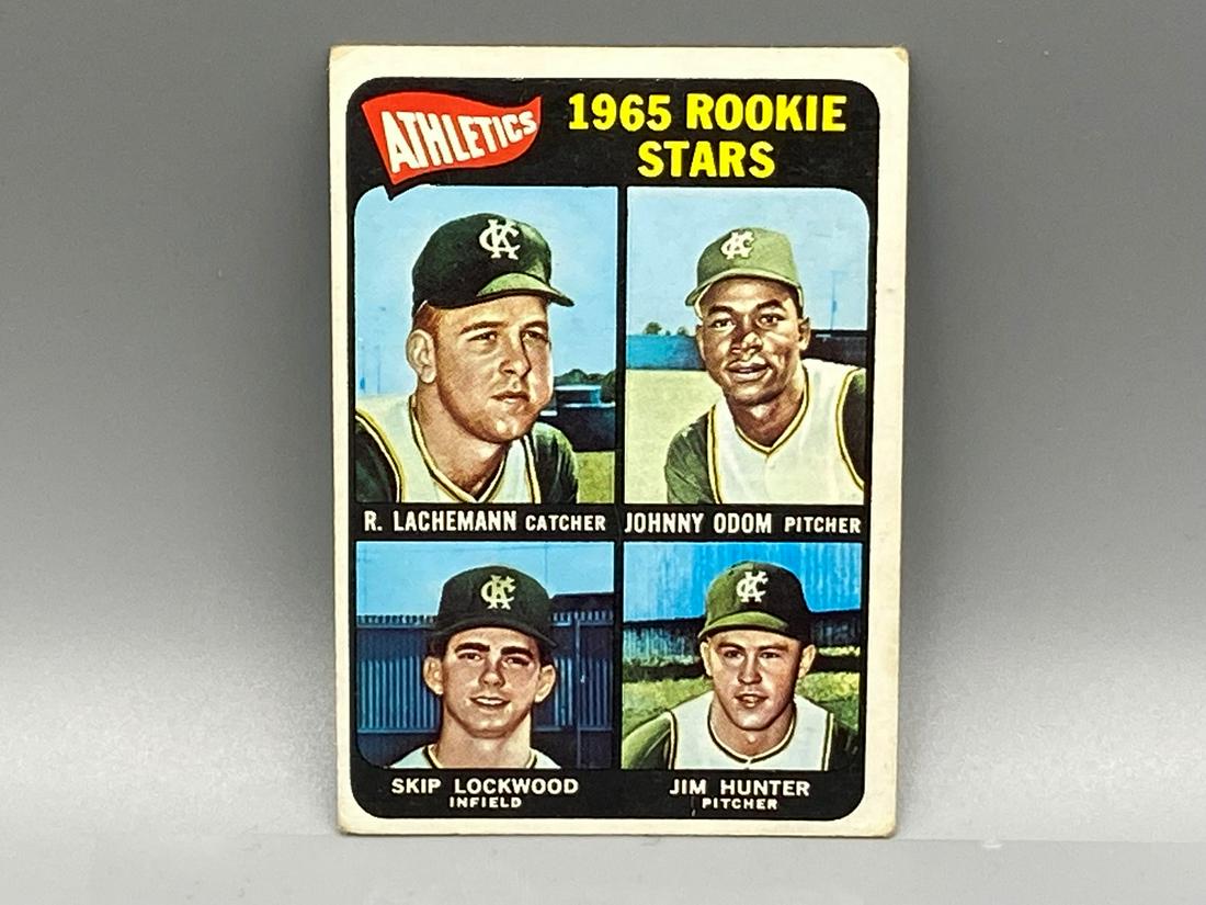 1965 Topps Jim Hunter #526 Short Print Rookie HOF (1 of 2)