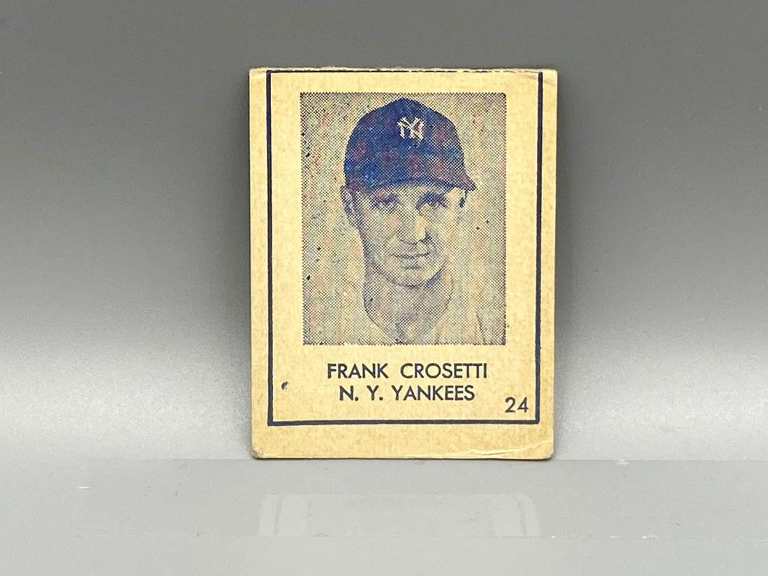 1948 R346 Blue Tint Frank Crosetti Rare (1 of 2)