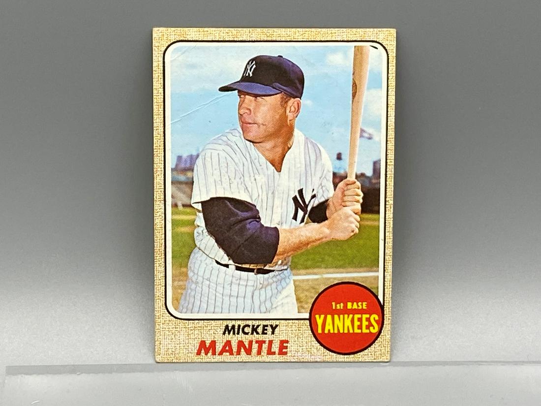 1968 Topps Mickey Mantle #280 (1 of 2)