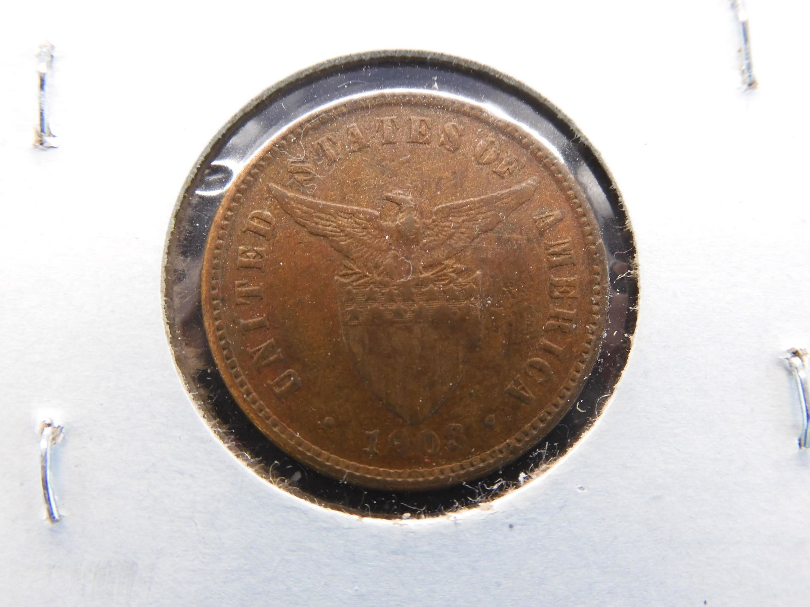 1903 PHILIPPINES  1/2 CENTAVO….SCARCE (1 of 3)