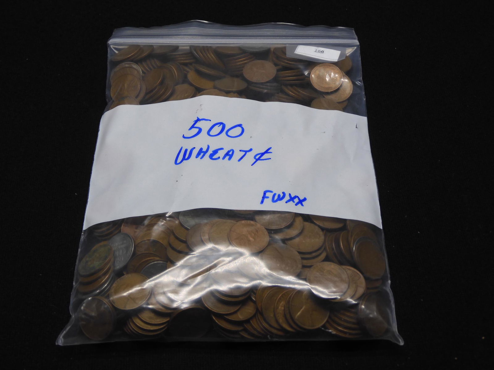 500 Lincoln Wheat Cents (1 of 3)