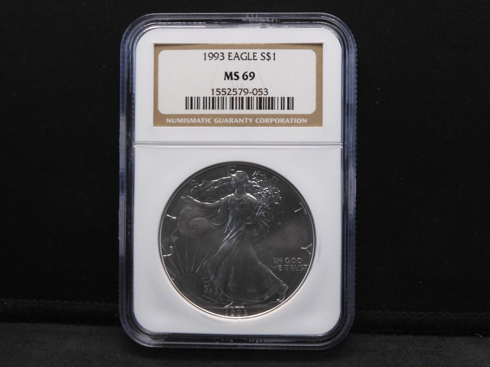 1993 NGC MS69 American Silver Eagle (1 of 4)
