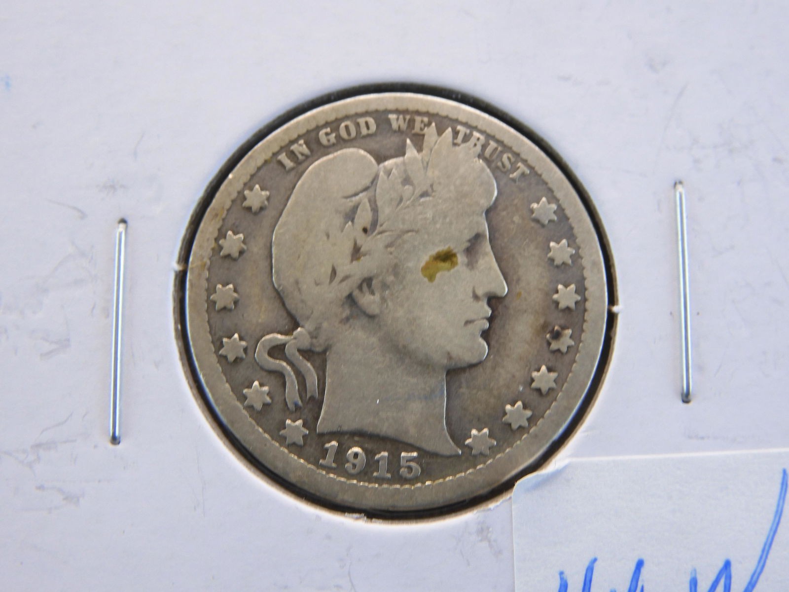 1915-S Barber Quarter (1 of 3)
