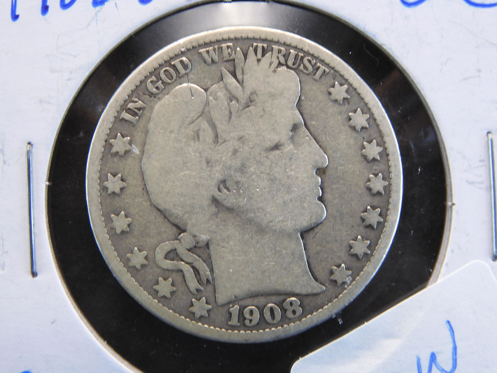 1908-O Barber Half Dollar (1 of 3)