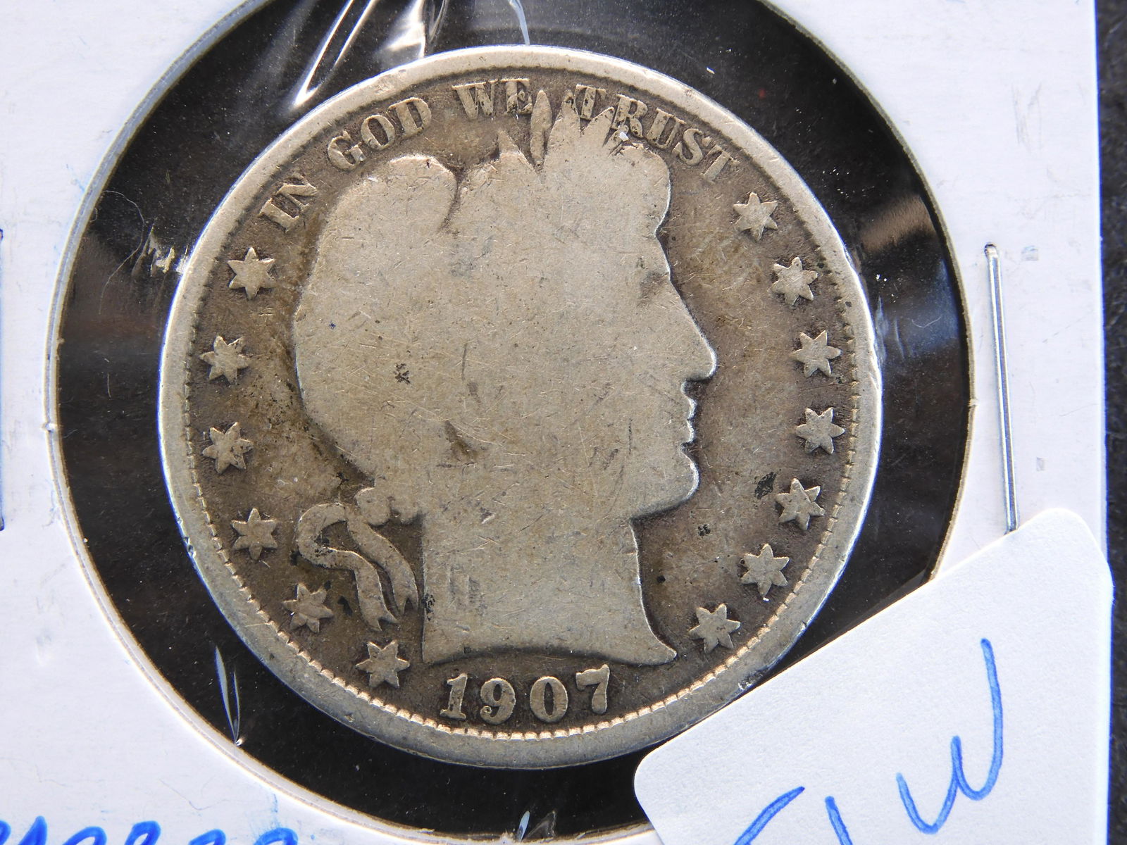 1907-O Barber Half Dollar (1 of 3)