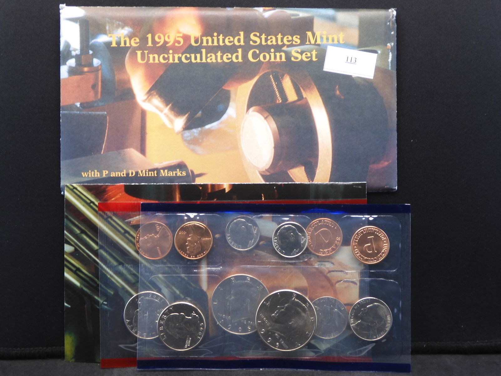 1995 U.S. Uncirculated P & D Mint Set OGP (1 of 6)