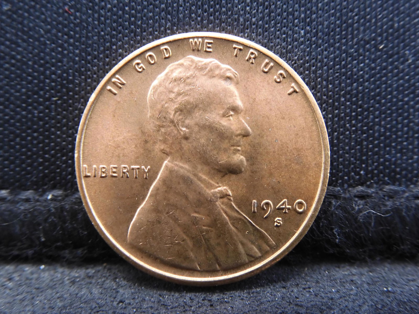 1940-S Lincoln Wheat Cent - Gem BU (1 of 2)