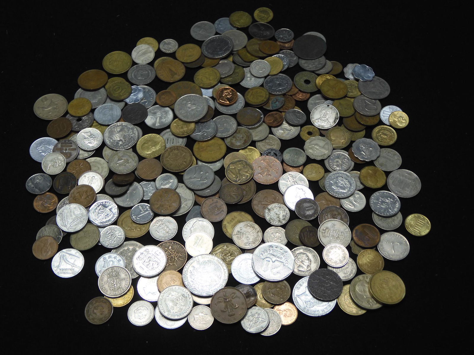 2.4 Lbs. World Coins - Various Countries (1 of 5)