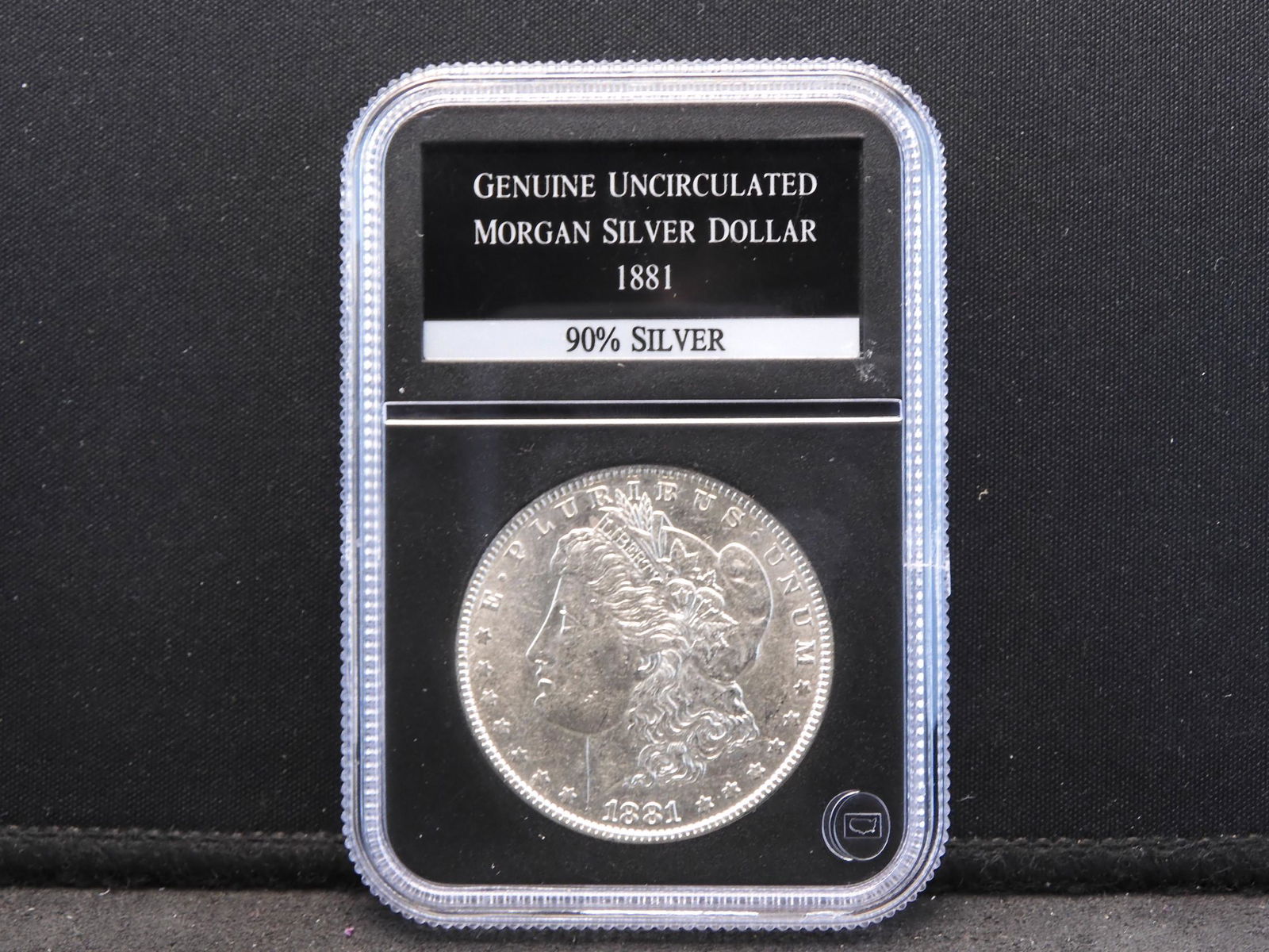 1881 Morgan Silver Dollar - Uncirculated - Great Look! (1 of 4)