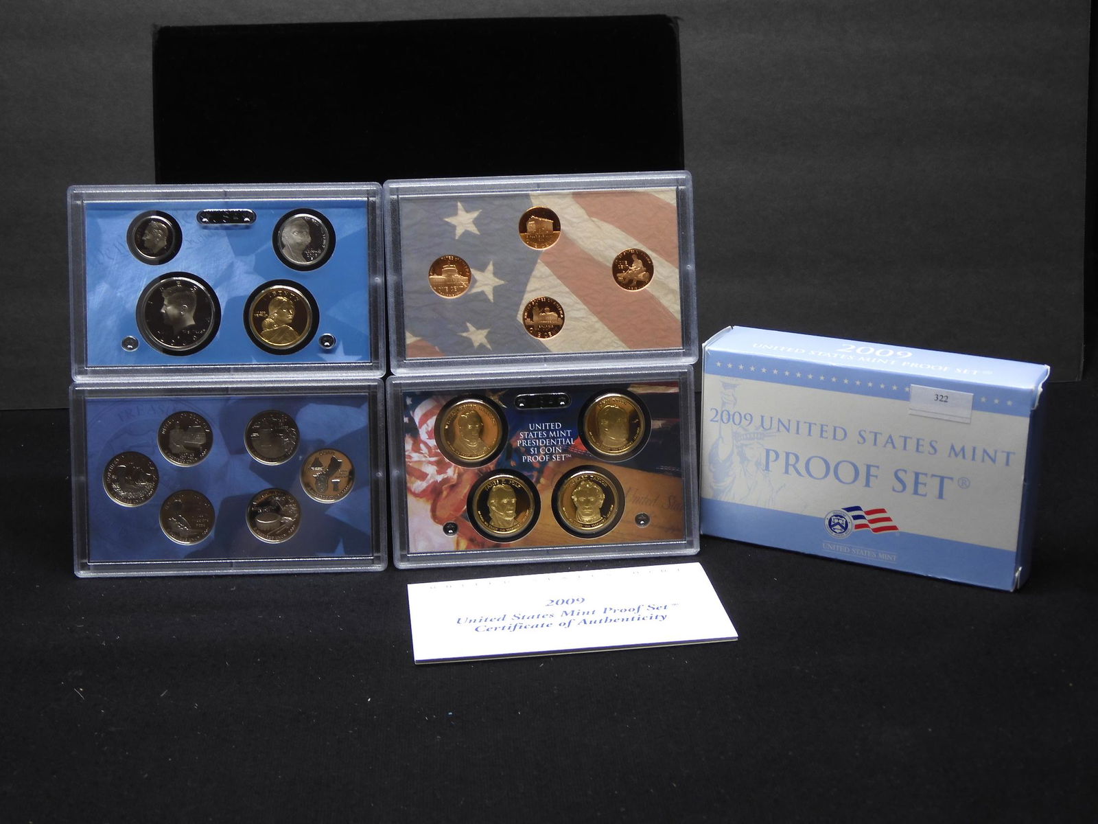 2009-S U.S. Mint Proof Set w/Native American Dollar, 6 (1 of 11)