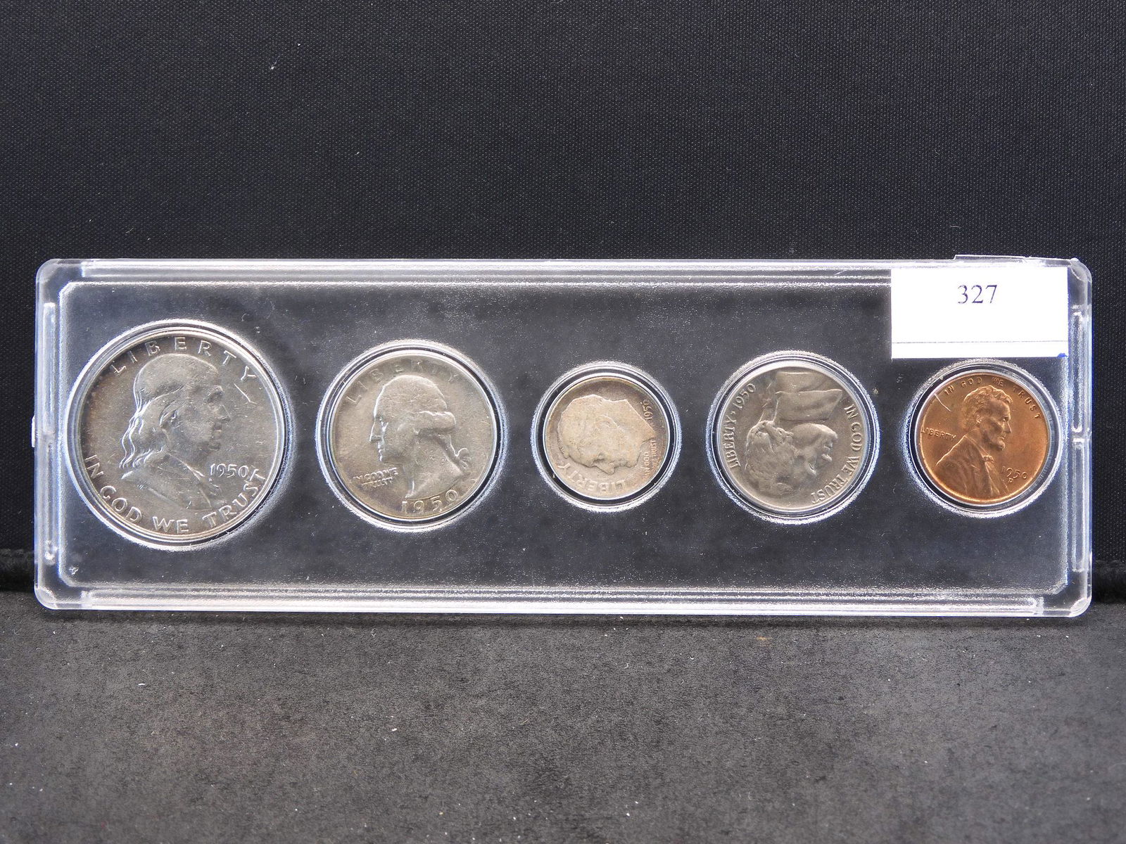 1950 U.S. Year Set Includes Franklin Half to Lincoln (1 of 2)