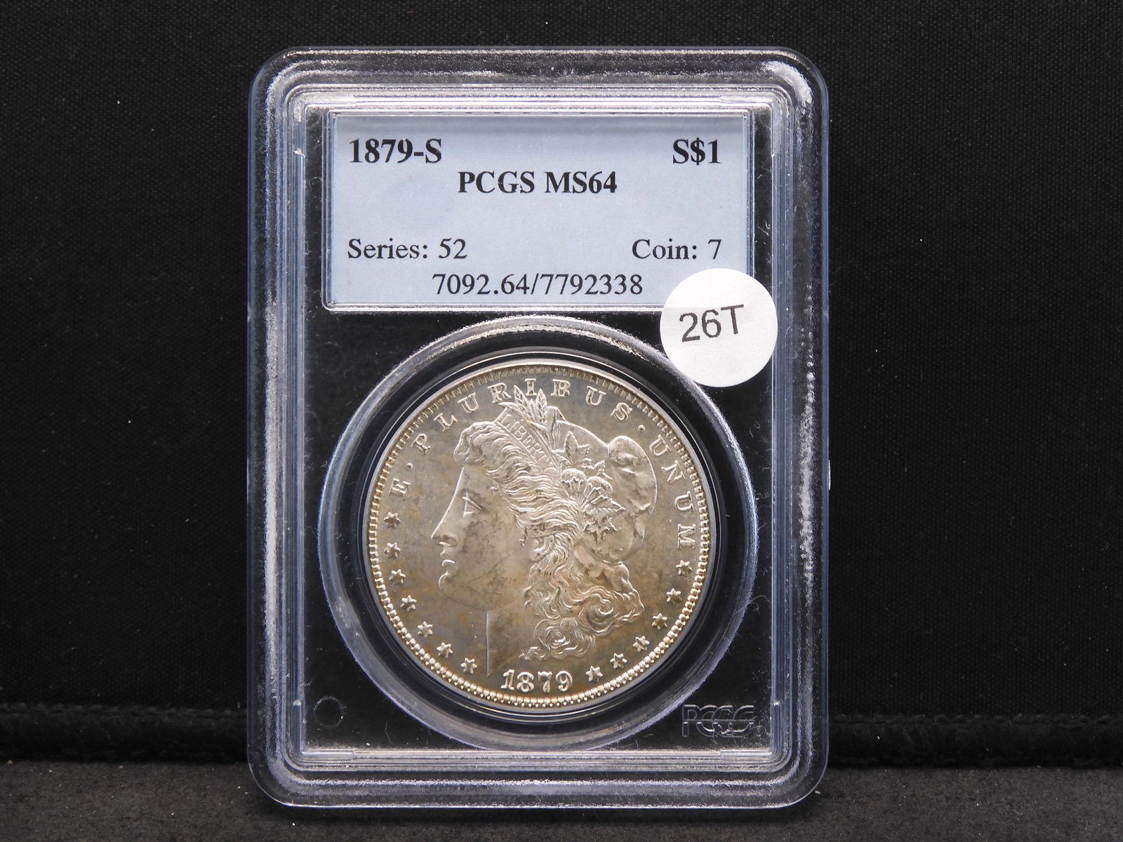 1879-S Morgan Dollar PCGS MS64 (1 of 4)