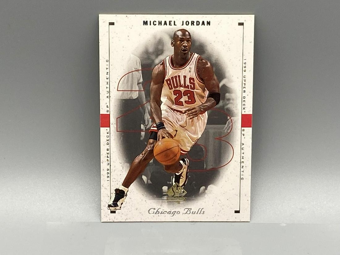 1998 Michael Jordan Upper Deck SP Authentic #23 Sample (1 of 2)