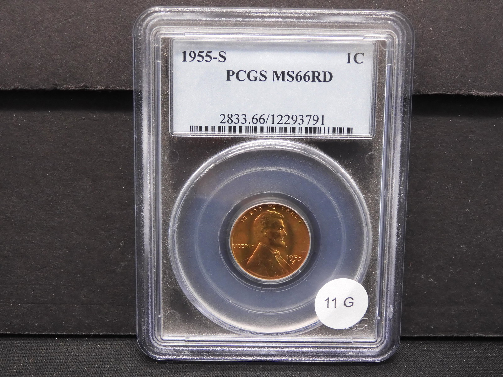 1955-S Lincoln Wheat Cent PCGS MS66RD (1 of 4)