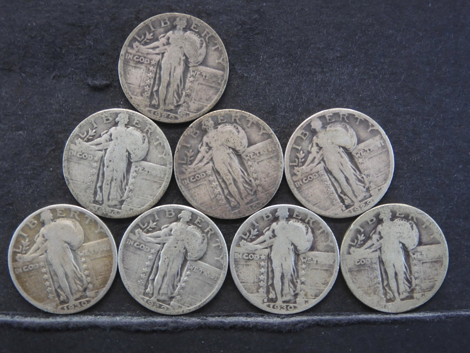 Standing  Liberty Quarters - Lot of 8 (1 of 2)