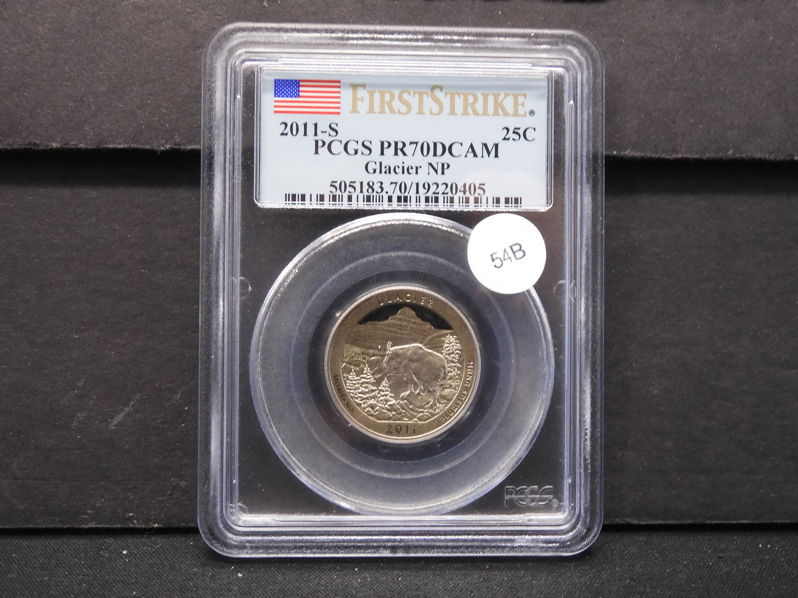 2011-S Montana Glacier Nat'l Park Quarter PCGS PR 70 (1 of 4)