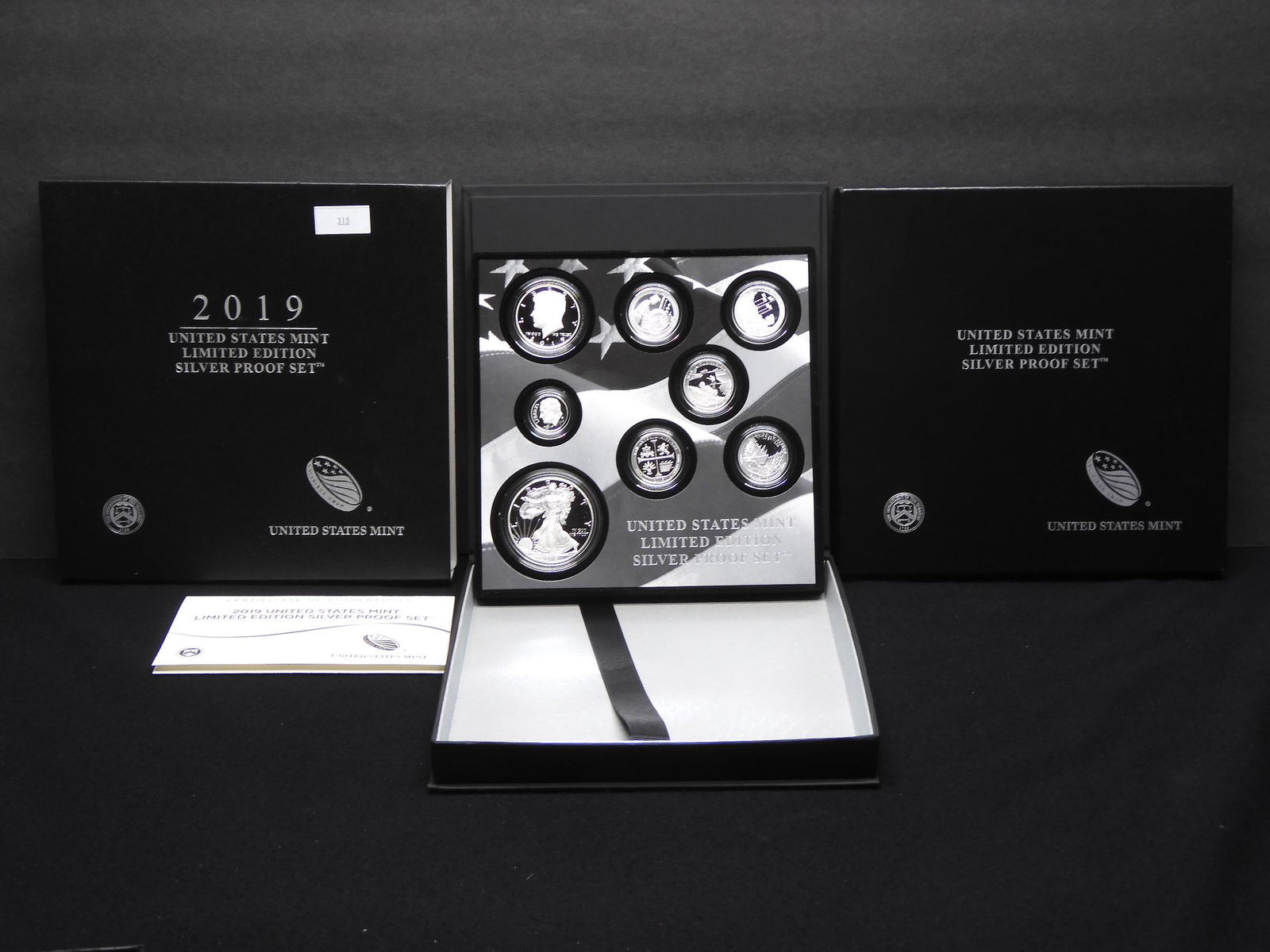 2019-S U.S. Limited Edition 99.99% Silver Proof Set (1 of 7)