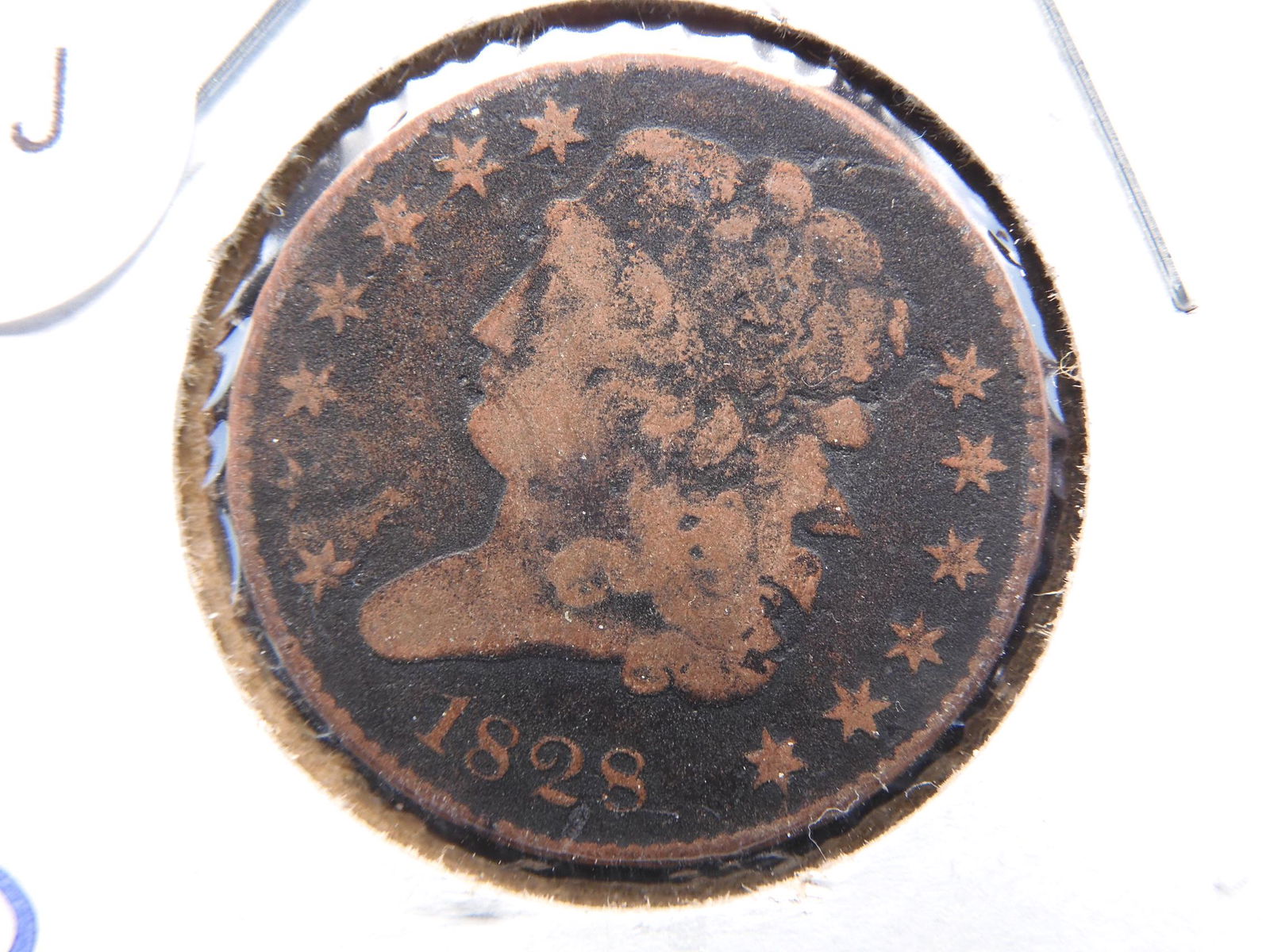 1828 1/2 Cent 13 stars Rare Coin (1 of 3)