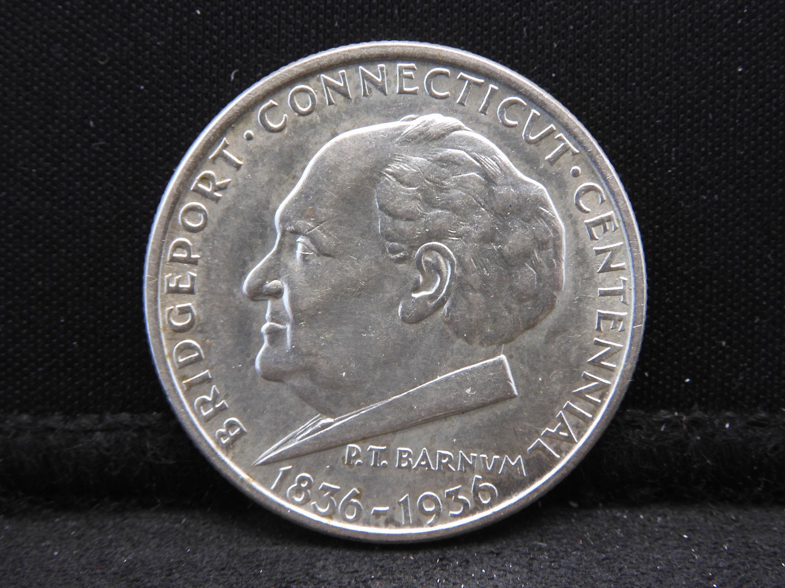 1936 Bridgeport Commemorative Half. BU. (1 of 3)