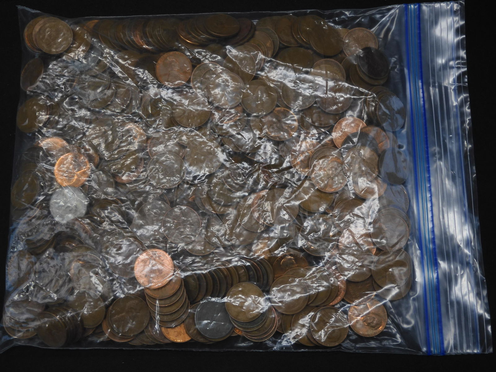 500 Lincoln Wheat Cents (Some BU) (1 of 5)