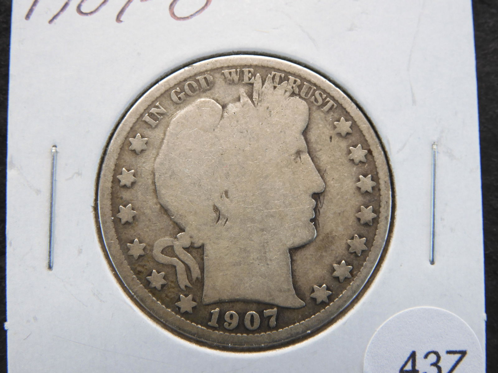 1907-O BARBER HALF DOLLAR (1 of 3)