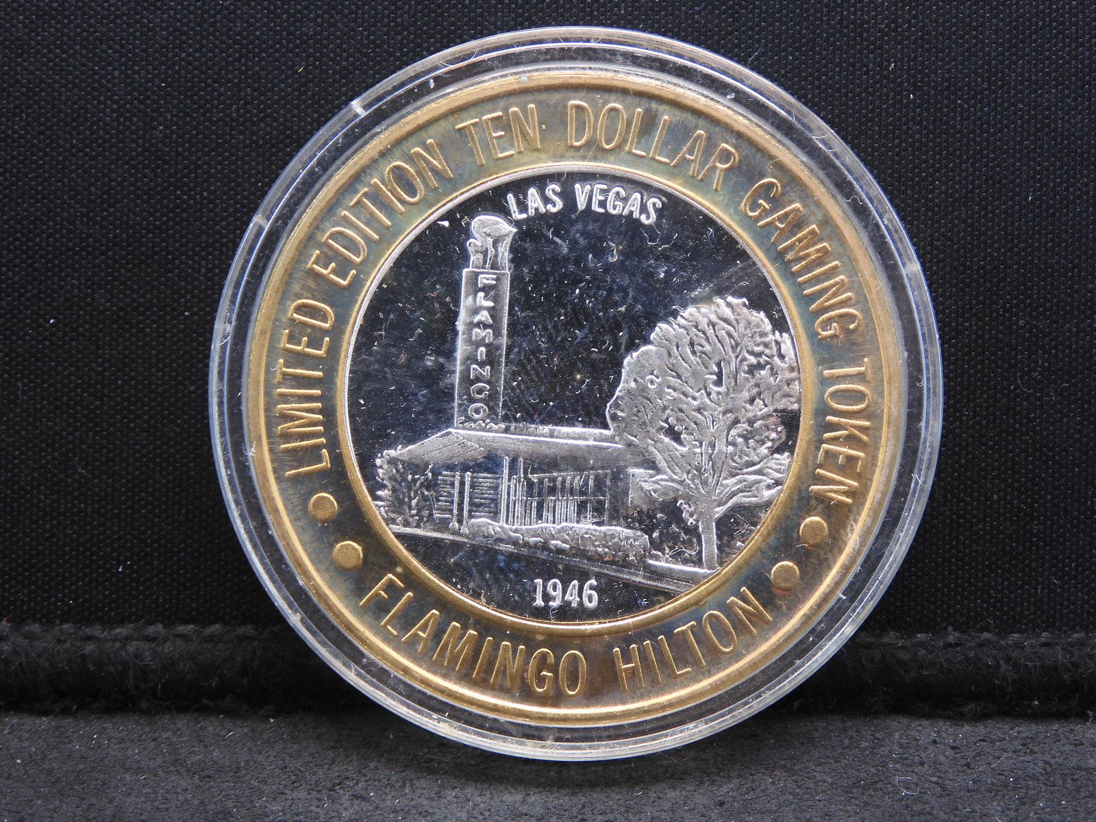 Limited Edition Casino $10 Token - .999 Fine Silver (1 of 2)