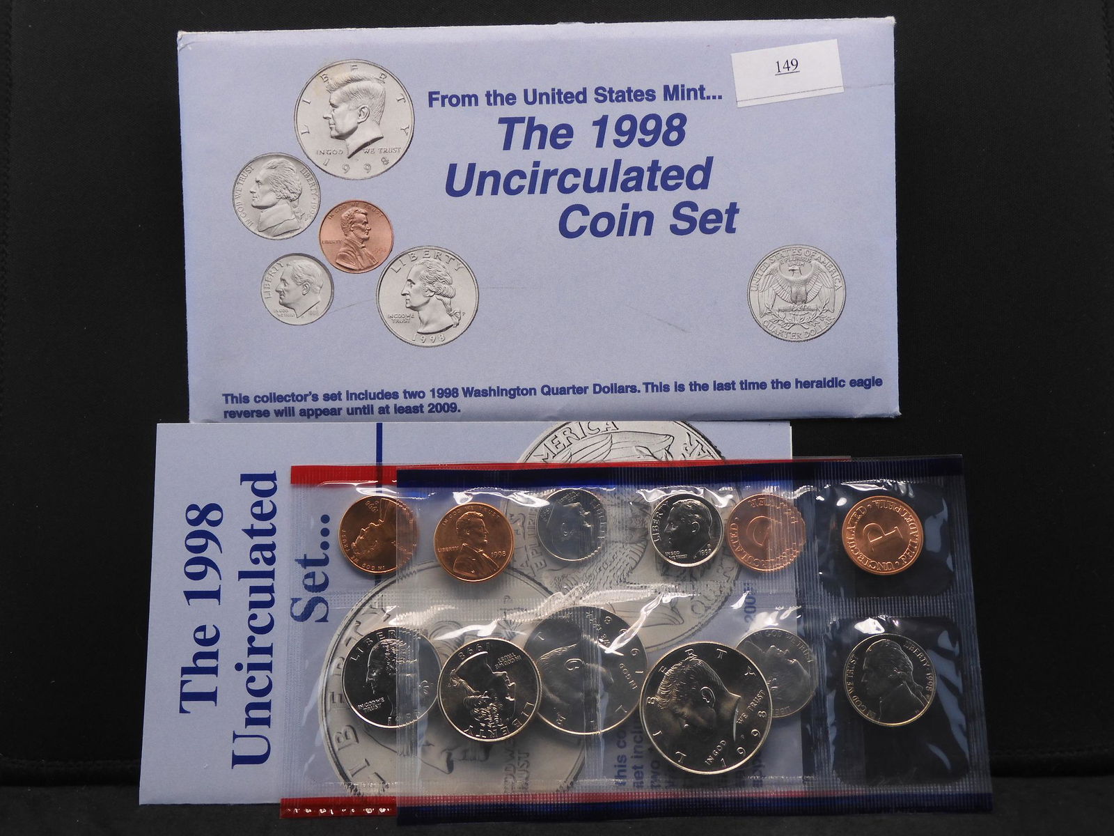 1998 U.S. Uncirculated P & D Mint Set OGP (1 of 6)