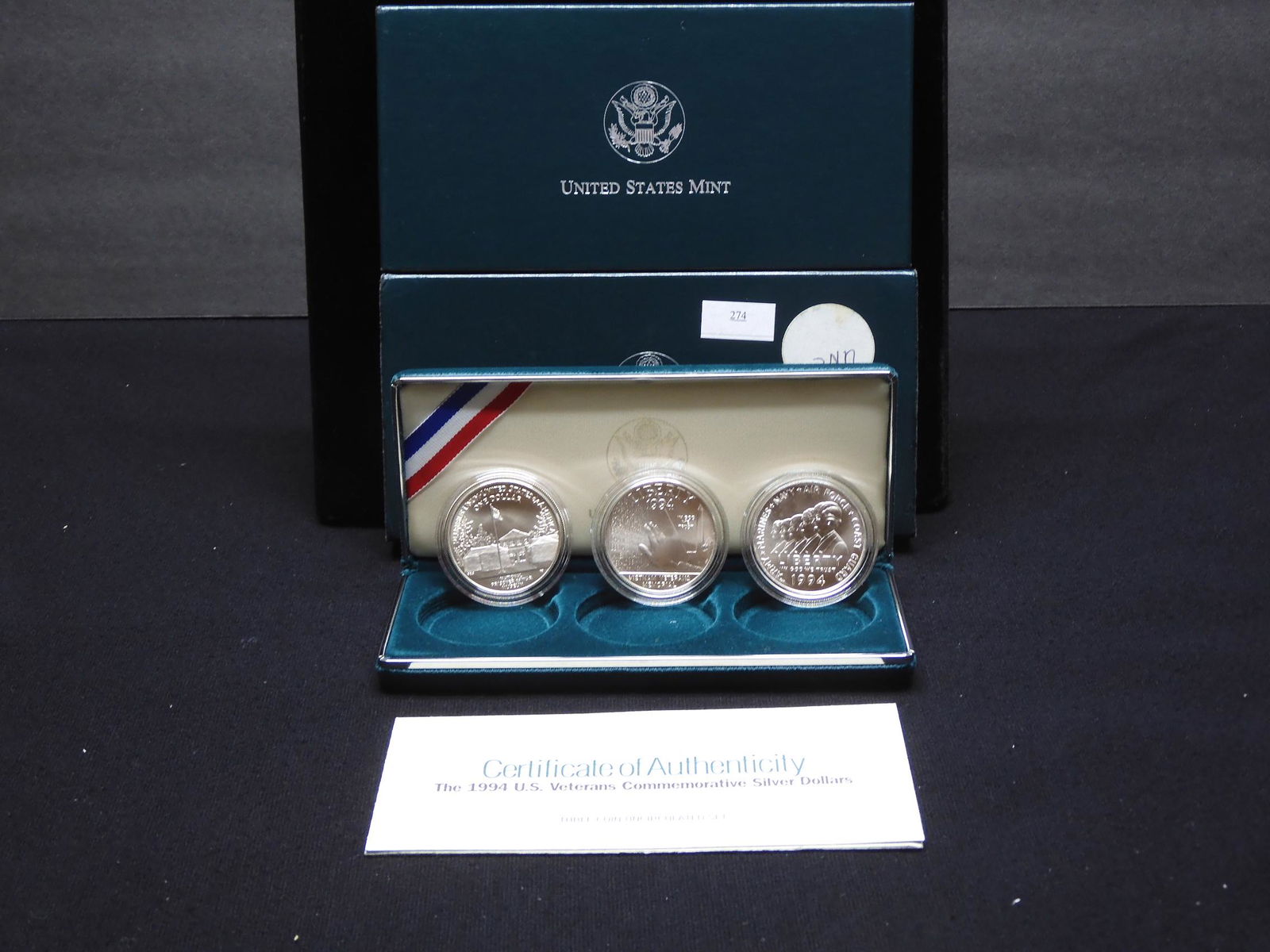 1994-W U.S. Mint Veterans Commemorative Uncirculated 3 (1 of 5)