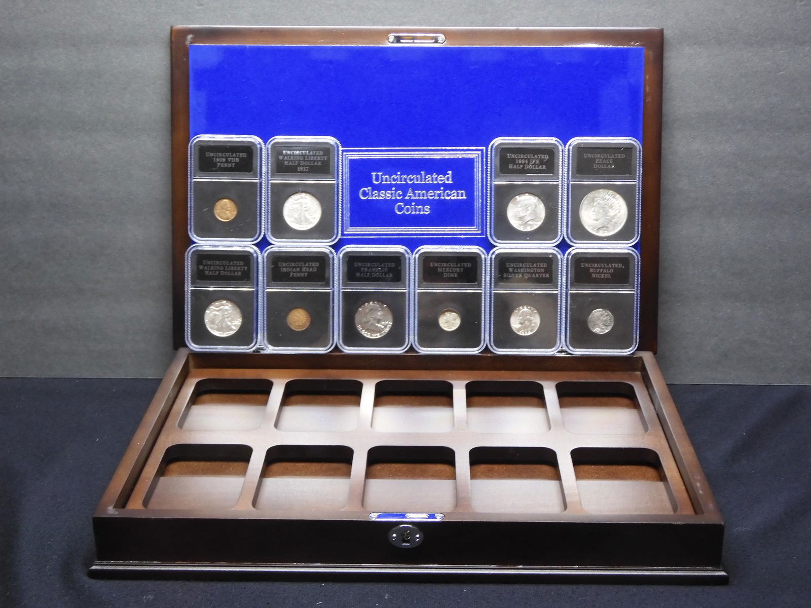 Collection of Unc. Classic American Coins in Beautiful (1 of 15)