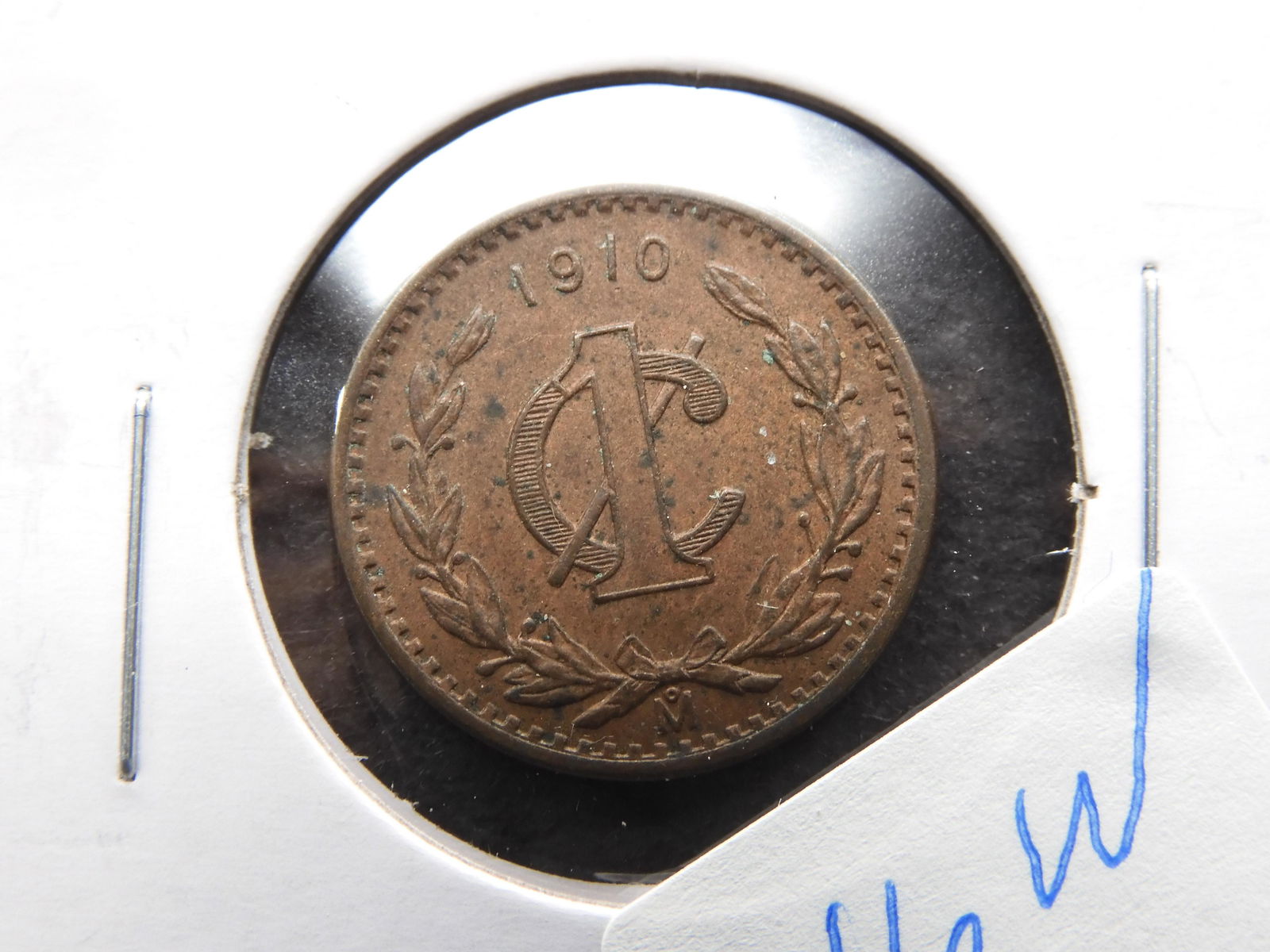 1910-Mo Mexico 1 Centavo (1 of 3)
