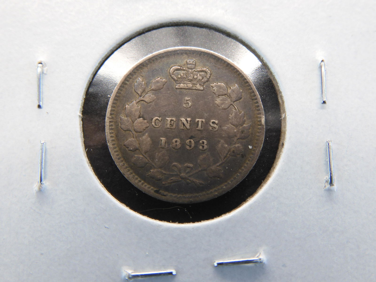 1893 Canada 5c.  XF. (1 of 3)