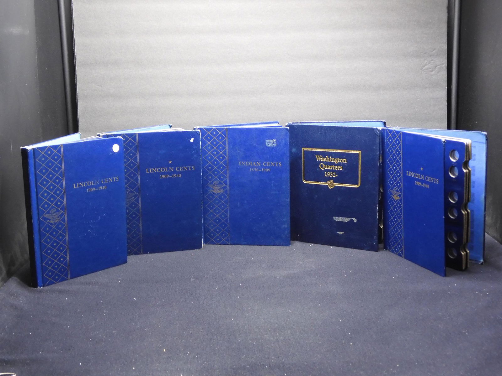 5 Empty Coin Albums (1 of 16)