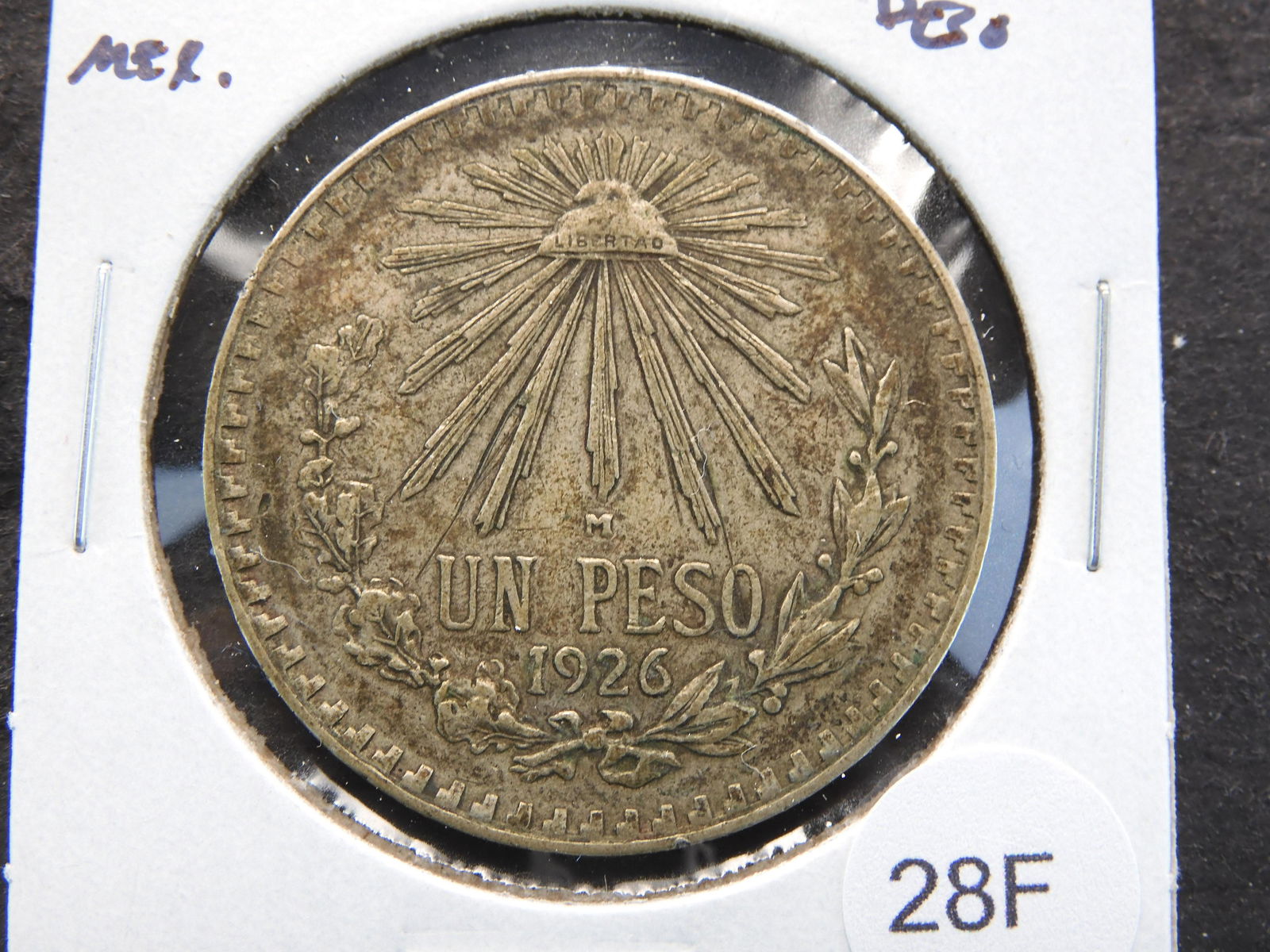 1926-M Mexico 1 Peso. (1 of 3)