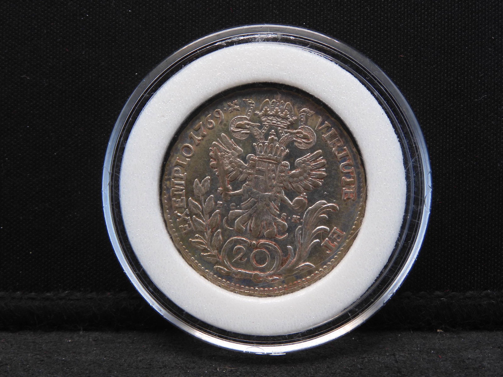 1769 Austria - Habsburg 20 Silver Kreuzer Joseph II (1 of 2)