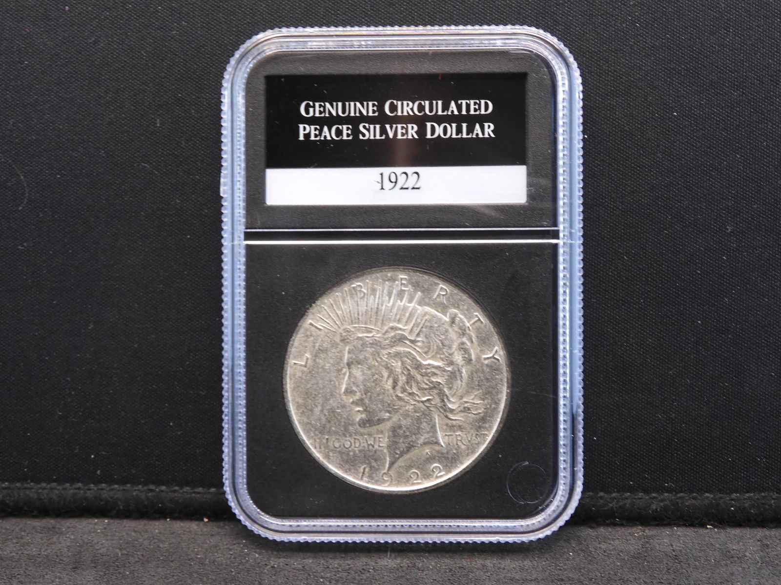 1922-D Peace Silver Dollar - Genuine Circulated (1 of 4)