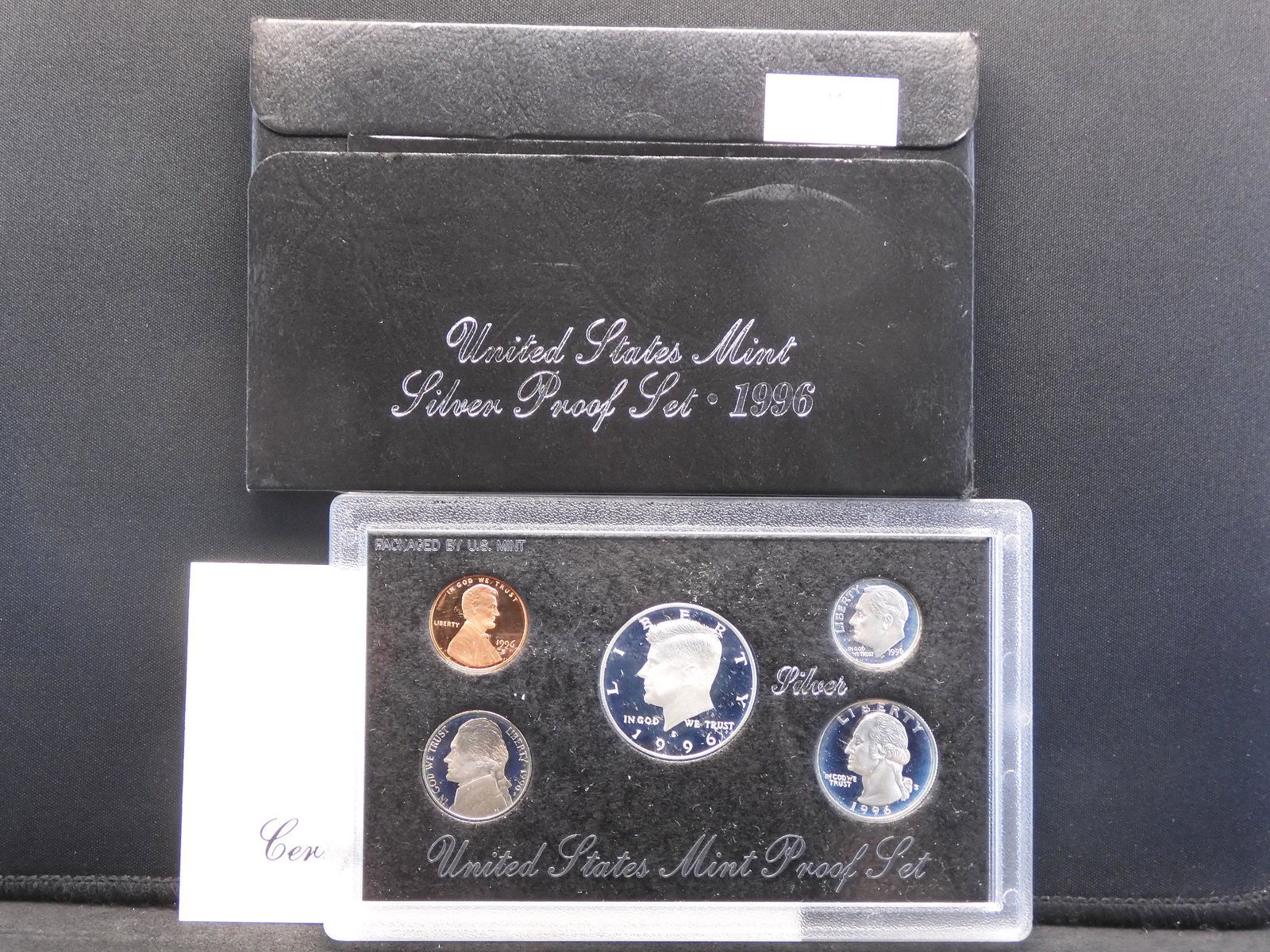 1996-S U.S. Mint Proof SILVER Set OGP (1 of 3)