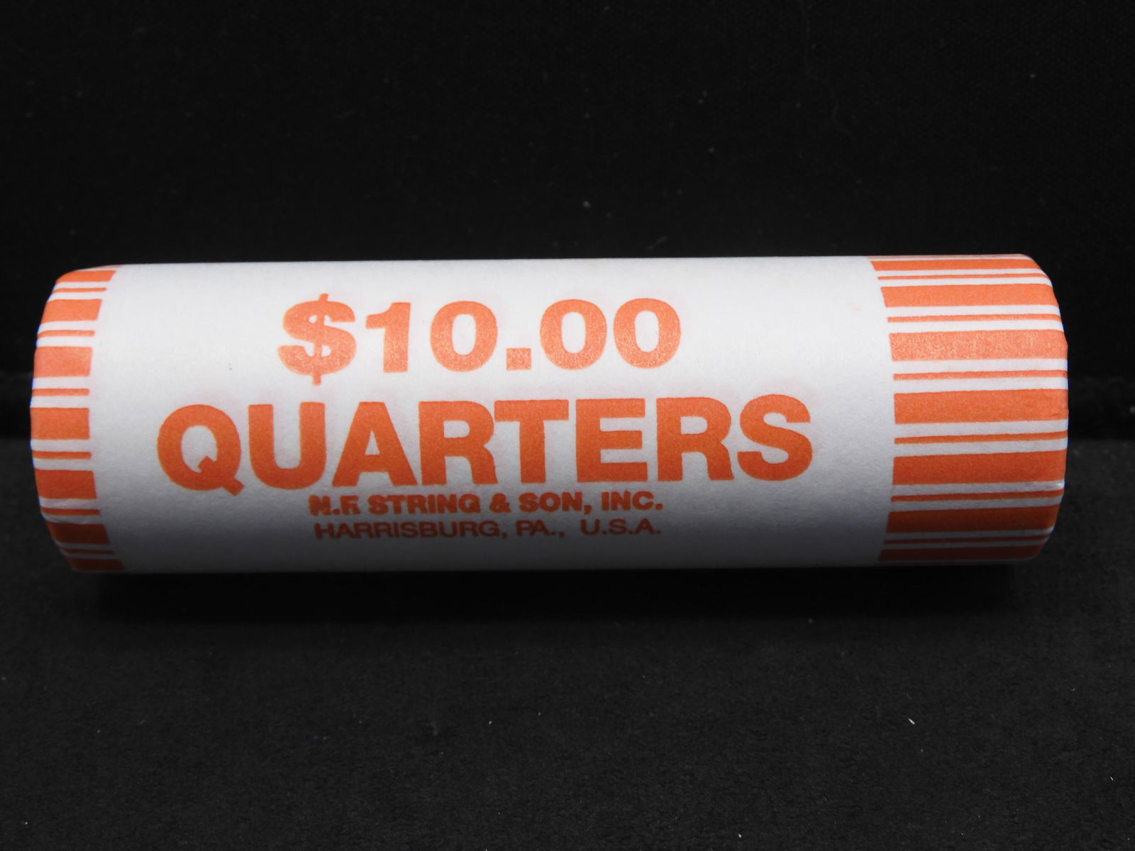 Wrapped Roll of 1987-P Washington Quarters - (1 of 3)