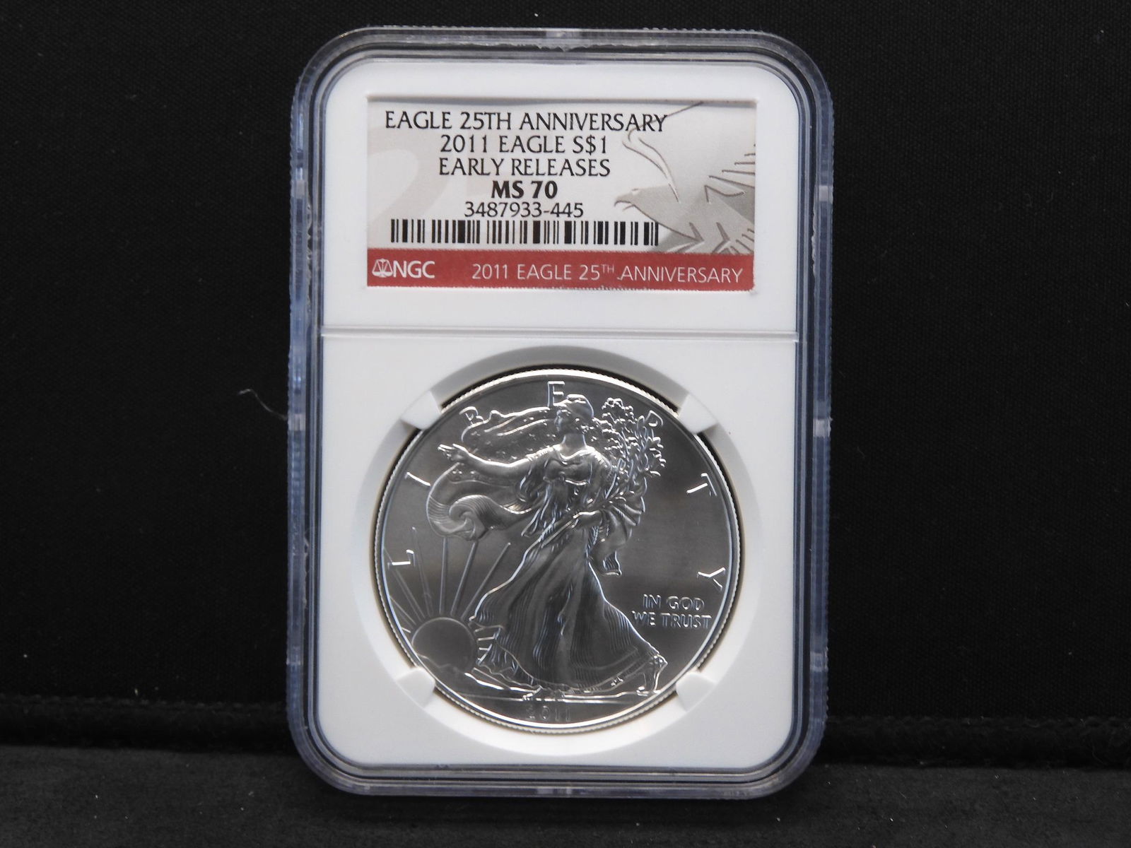2011 NGC MS70 Early Releases - 25th Anniversary (1 of 4)