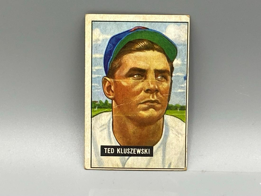 1951 Bowman Ted Kluszewski #143 (1 of 3)