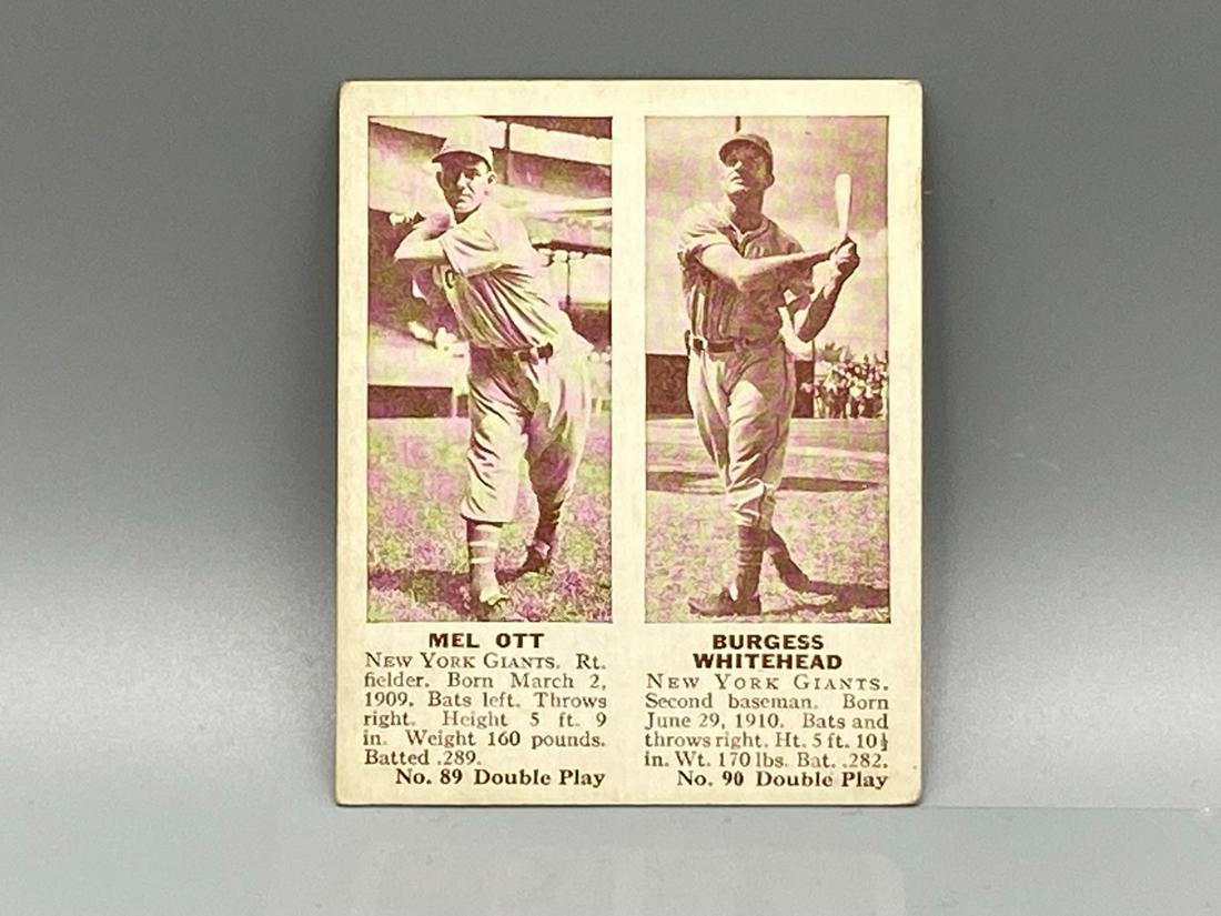 1941 Double Play Mel Ott/Whitehead 89/90 (1 of 2)