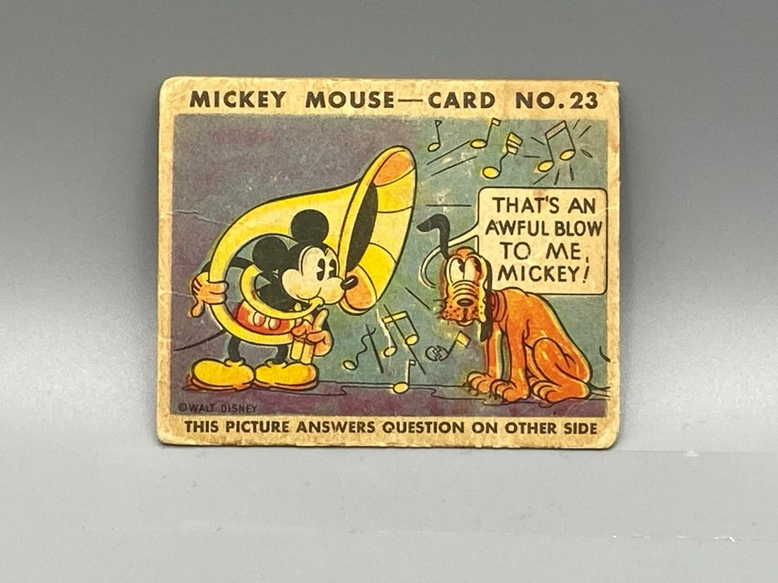1935 Mickey Mouse R89 #23 (1 of 3)