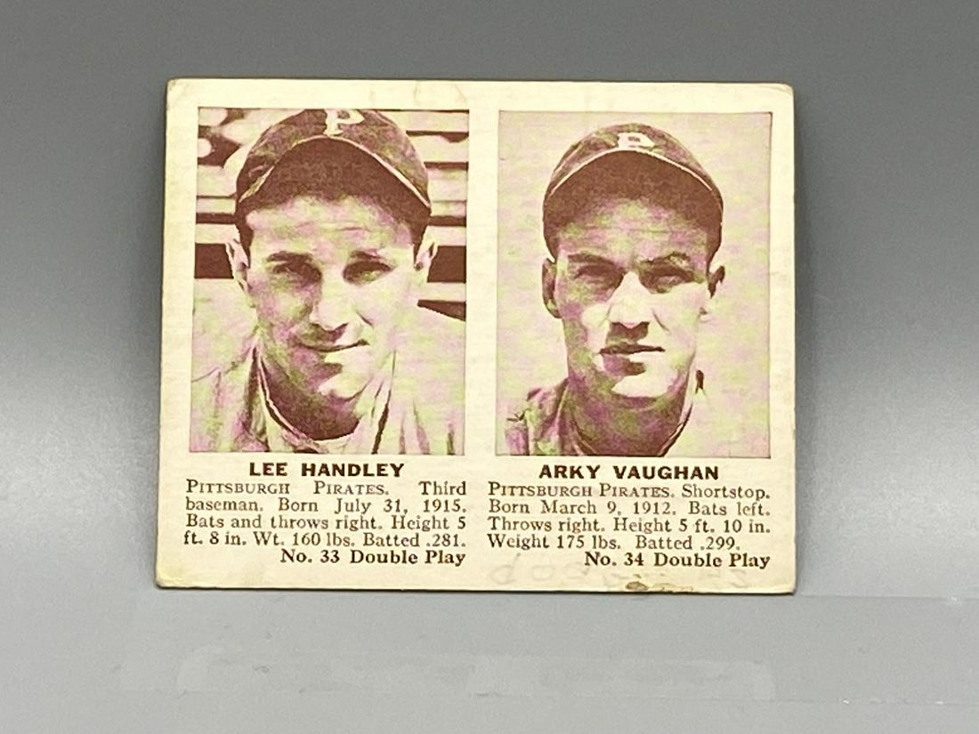1941 Double Play Handley/Vaughan (HOF) 33/34 (1 of 3)