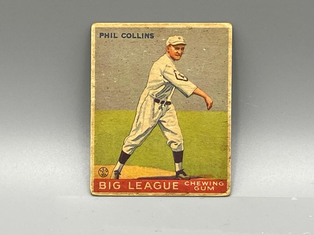 1933 Goudey Phil Collins #21: 1933 Goudey Phil Collins #21