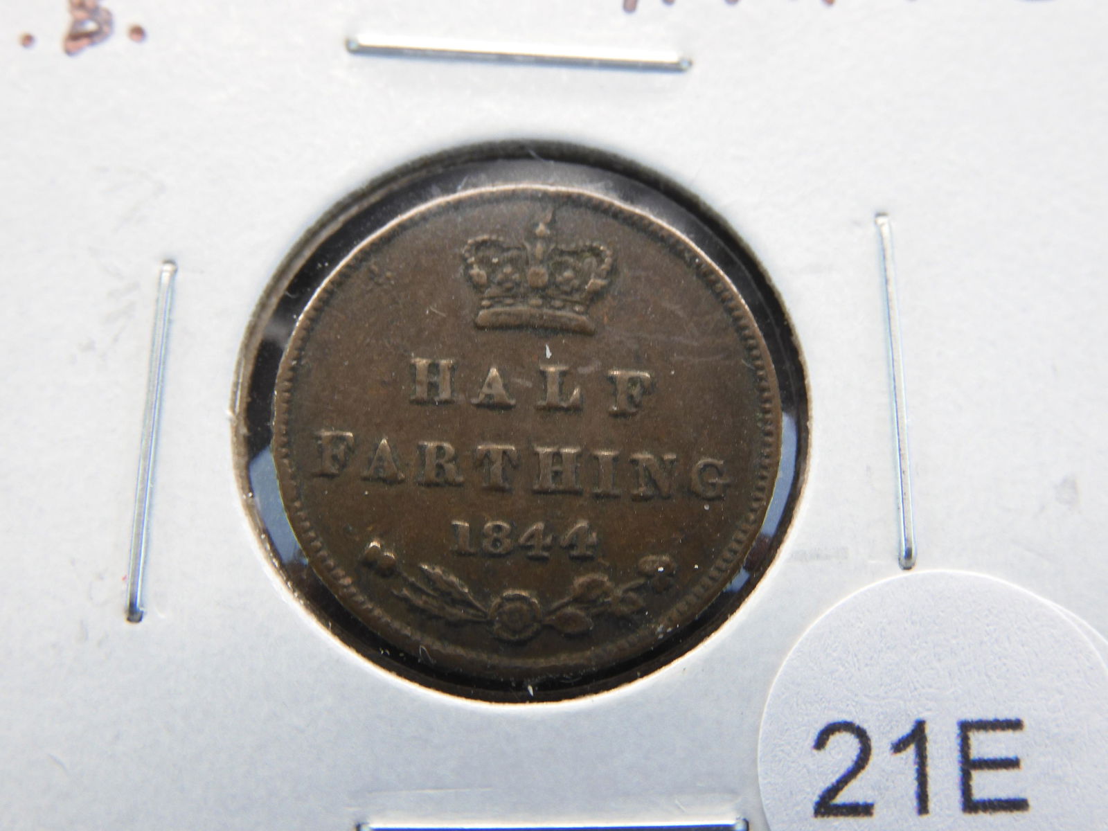 1844 Great Britain Half Farthing. (1 of 3)