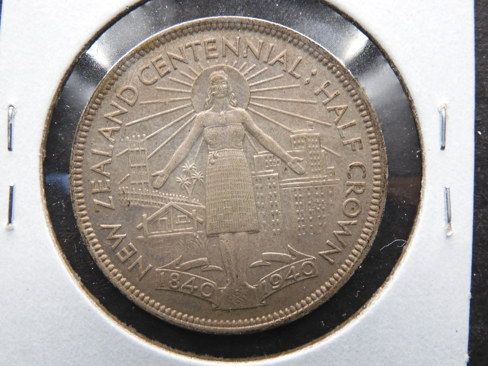 1940 New Zealand Half Crown. Commemorative.: 1940 New Zealand Half Crown. Commemorative.